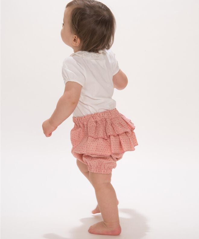 EMI Baby Pumphose Schnittmuster mit Gummizug und Rüschen image number 3