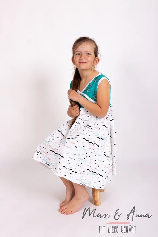 *MISS LITTLE LADY* Größenerweiterung 128-152 JUMPSUIT KLEID image number 8