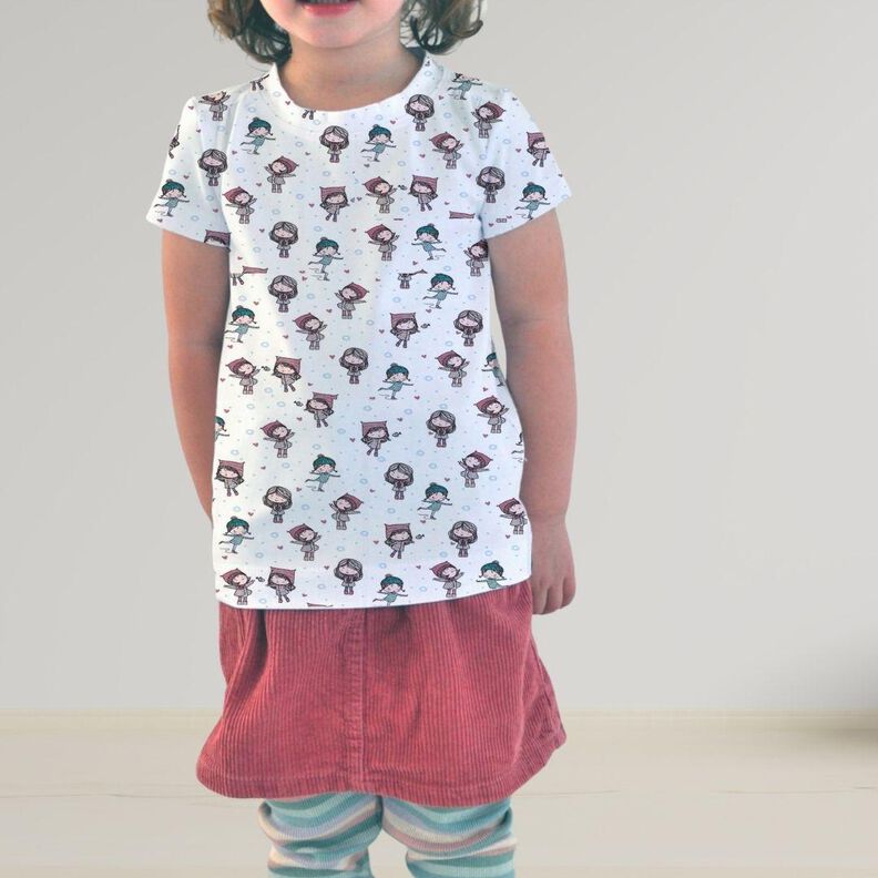 Schnittmuster Kinder Shirt Alina "minni" Gr. 80-140 image number 7
