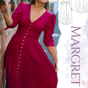 Schnittmuster Kleid Margret