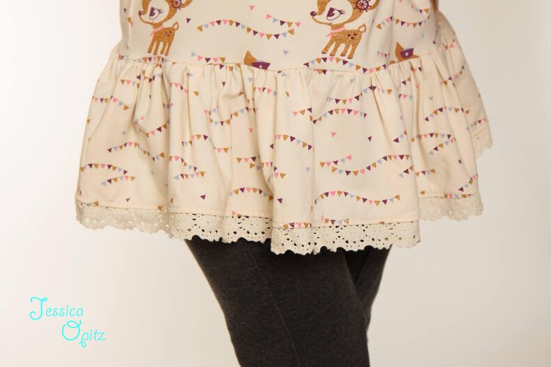 Shirt Lilli for Teens Gr. 146 - 176 Rüschenshirt image number 3