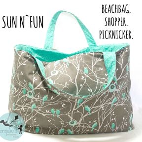 Sun n`Fun Beachbag.Shopper.Picknicker