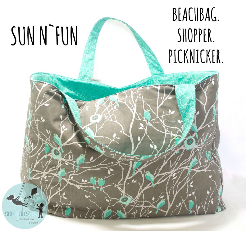 Sun n`Fun Beachbag.Shopper.Picknicker image number 1