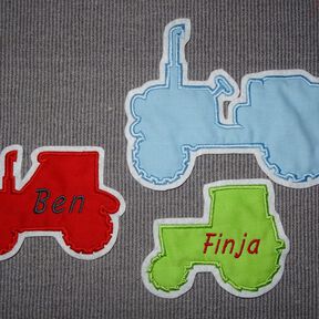 Traktor Button Stickdatei