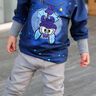 *Girls Sweater Dress*Sweater Hoodiekleid Ballonärmel  thumbnail number 8