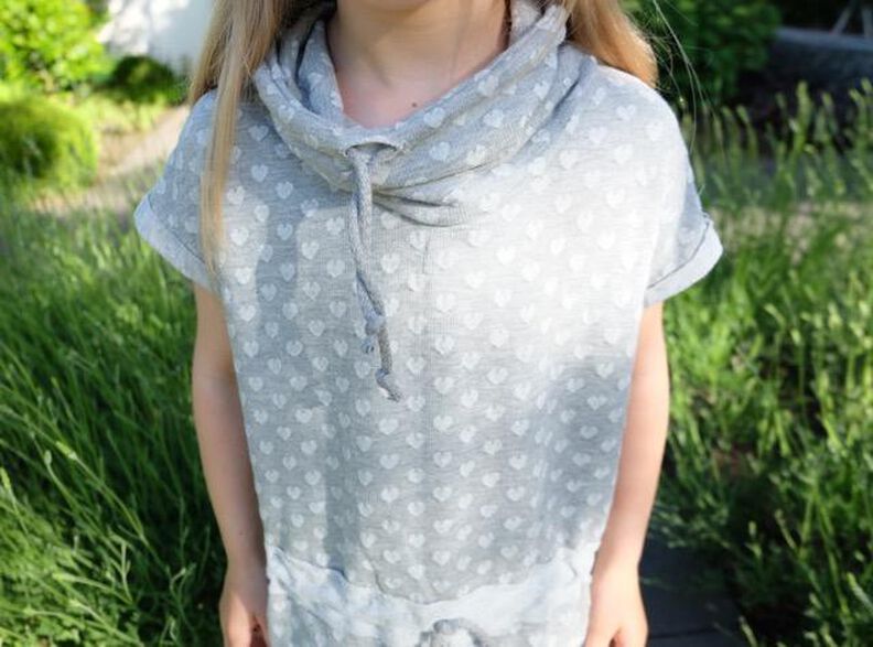 Kleid, Sweatshirtkleid "Reese", SchnittmusterGr. 110-152 image number 3