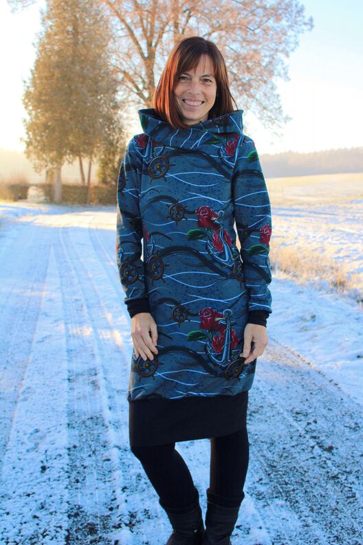 Sannys Hoodiekleid – Gr 32-64 – EBook und Nähanleitung  image number 4