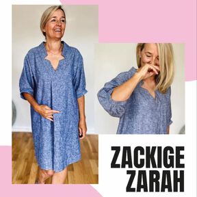 Die Zackige Zarah – eine lässige Tunika – Ebook