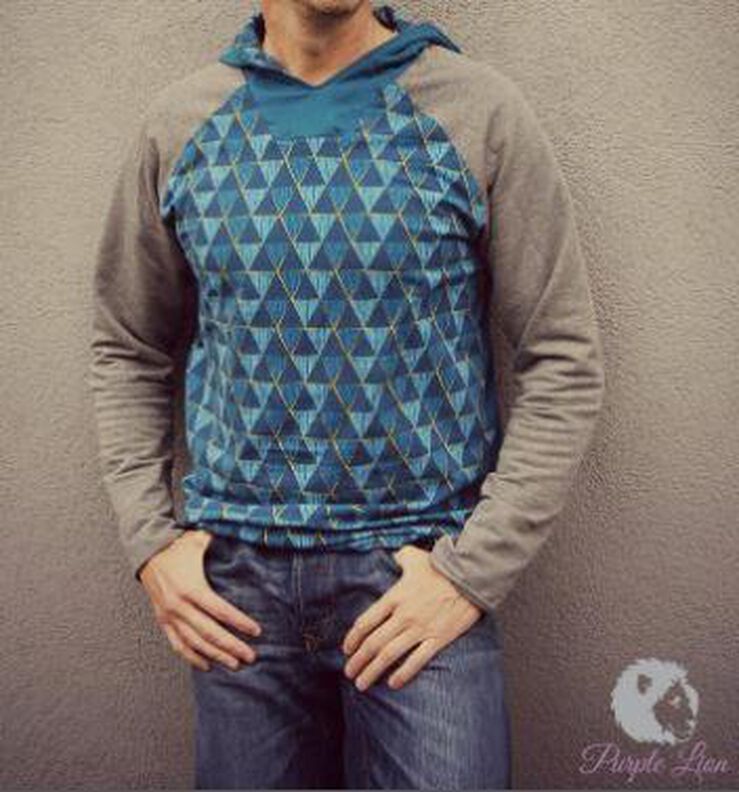 Ebook/Nähanleitung Raglan-Hoodie PAMICO Herren Gr. XS - XXXL image number 3