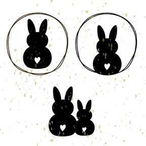 Osterhasenbande Set Plotterdatei | DIY Hunger