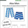 Alex Herren-Shorts mit Gummizug, knieumspielend + kurz,A4+A0 thumbnail number 10