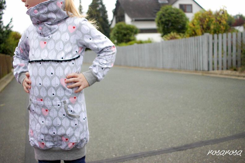 Lola ♥ Kragenhoodie von 74 bis 170 image number 8