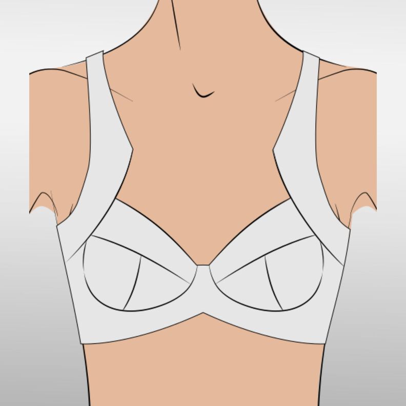Conny - BH-Schalen für die normale Brust 1-10 image number 2