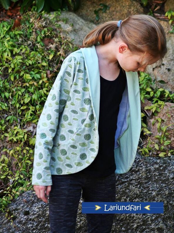 Ebook/Nähanleitung Cardigan mit Schalkragen image number 4