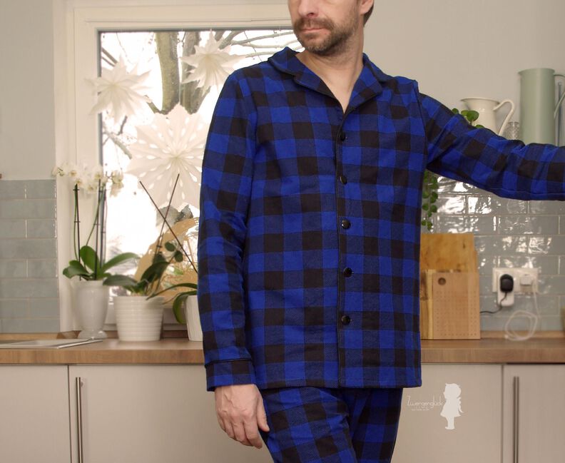 Pyjama Schlummerchen für ihn Männer Gr.44-58 image number 7