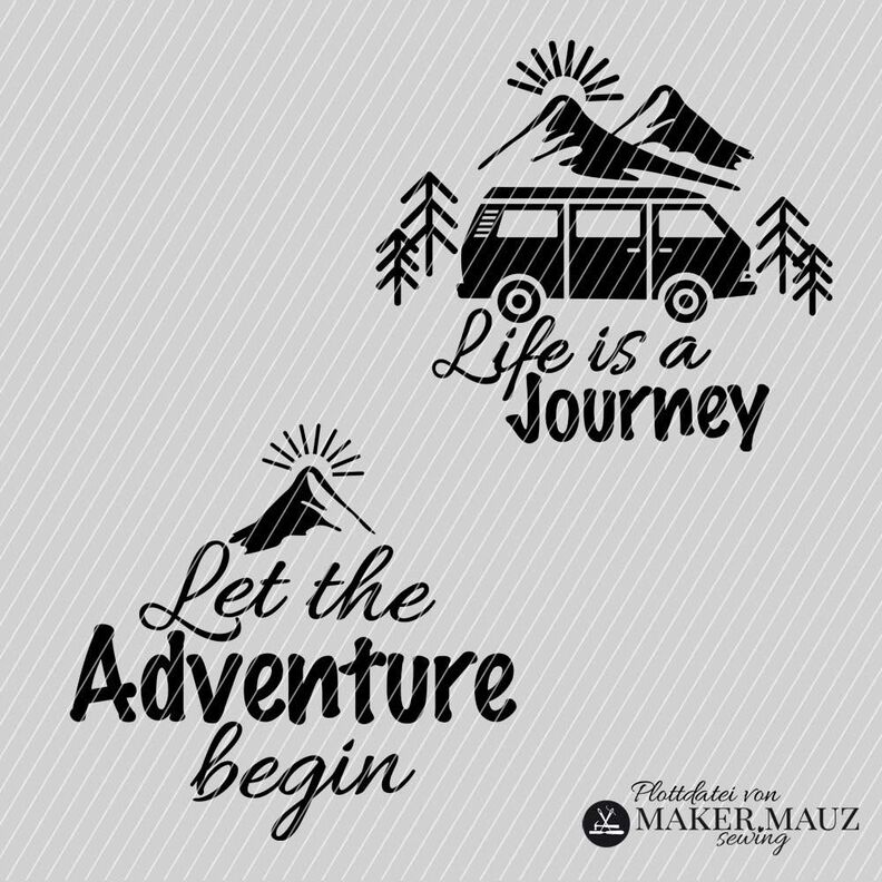 Plotterdatei Traveling Vanlife image number 1