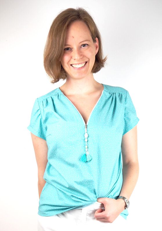 Bluse PETITE ROSANNE Gr. 34-50 PDF-Schnitt A4 + A0 image number 6