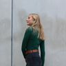 Langarmshirt Stehkragen Rollkragen Raffung FREYA thumbnail number 11