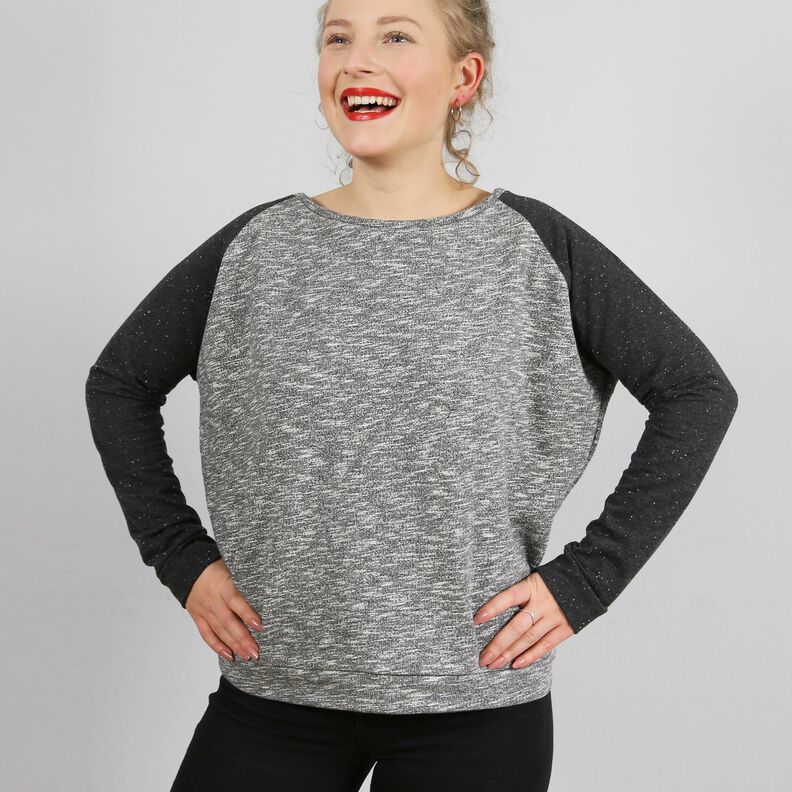 FRAU MONA - lässiger Raglansweater für Damen XS-L image number 2
