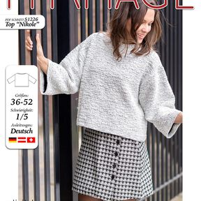 Top Nikole N&auml;hanleitung + Schnitt