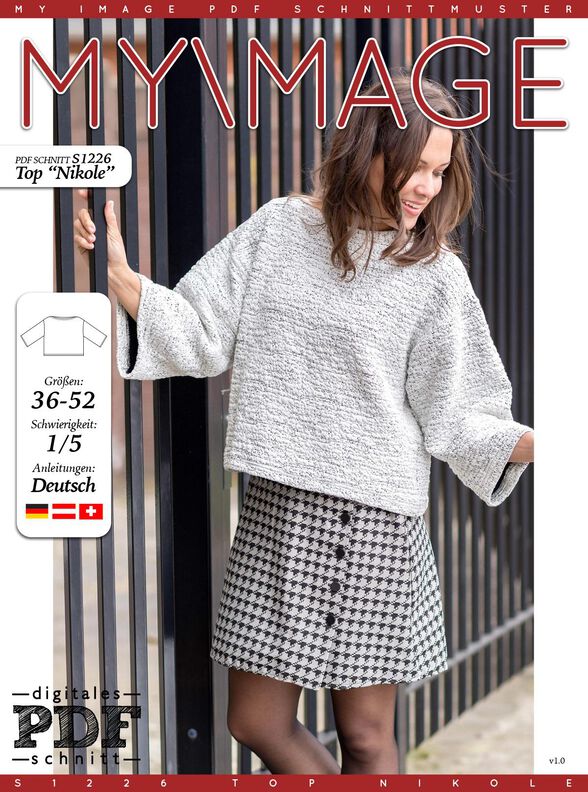 Top Nikole N&auml;hanleitung + Schnitt image number 2