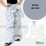 Schnittmuster Kinder Hose Sonja minni | Musselin thumbnail number 1