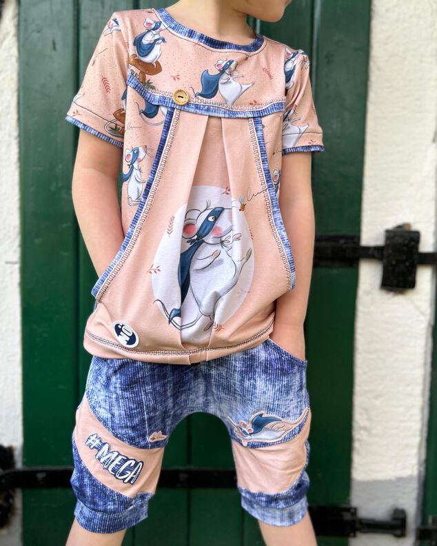 El Pantalón Corto kurze Kinderhose  unisex Gr. 74 - 158  image number 7