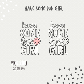  PLOTTDATEI - FUN GIRL