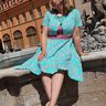 Kleid La Gazza Gr.32-54 inkl. Ebenen und Beamerdatei thumbnail number 9