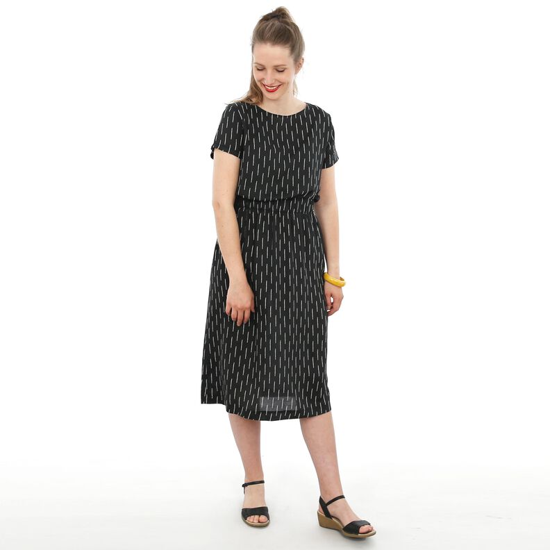 FRAU SANJA - lockeres Kleid mit Gummizügen XS-XXL image number 6
