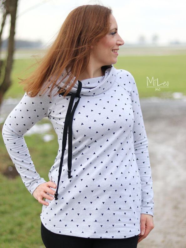 Casual Raglan Sweater - Gr.32-48 Anleitung und Schnittmuster image number 3