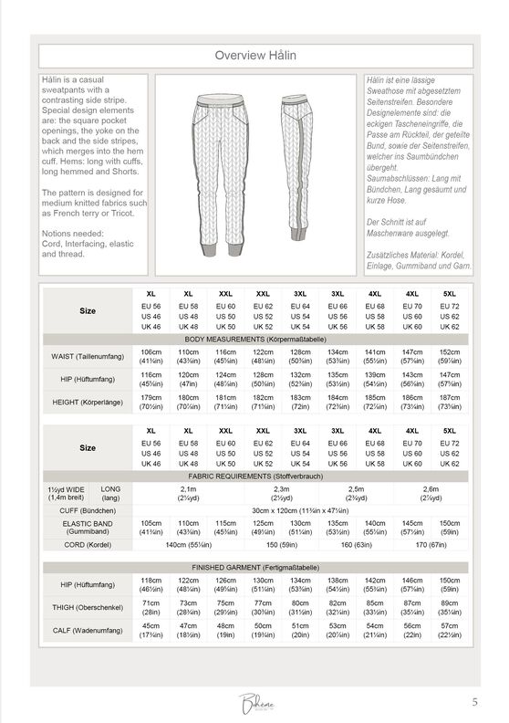 www.bohemedesignsew.com - HÅLIN.jogger Plus Herren image number 10