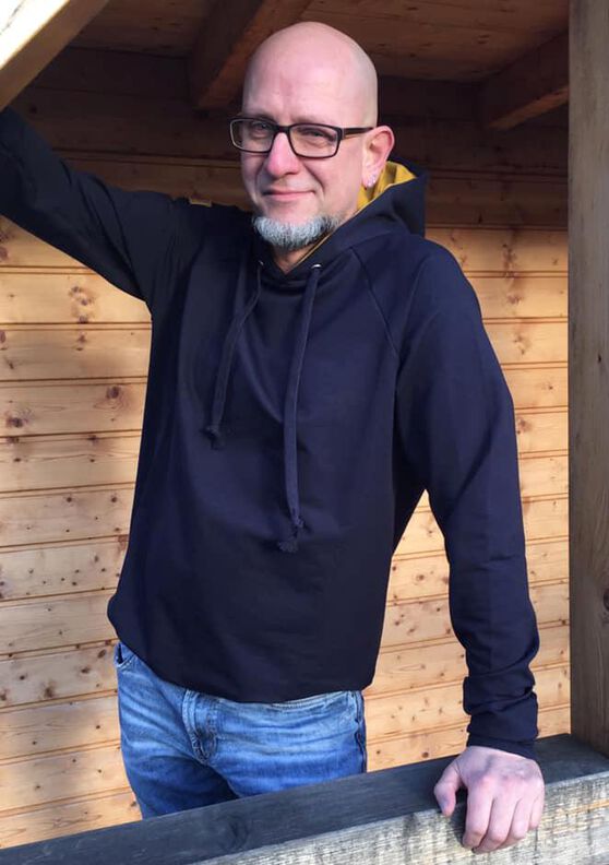 Hoodie, Sweat Jacke (XXS-5XL)  CACTUS Unisex Schnittmuster image number 10