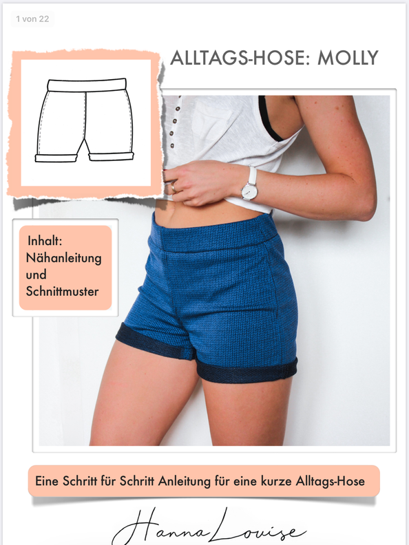 kurze Hose #Molly Nähanleitung und Schnittmuster  image number 4