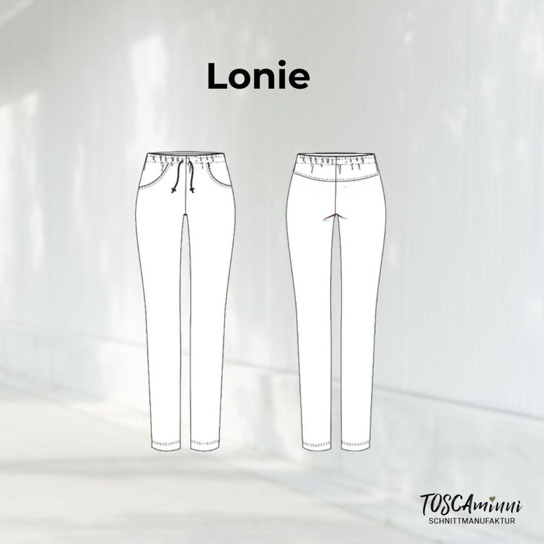 Schnittmuster Hose Loni Gr. 34-54 Jogginghose image number 5