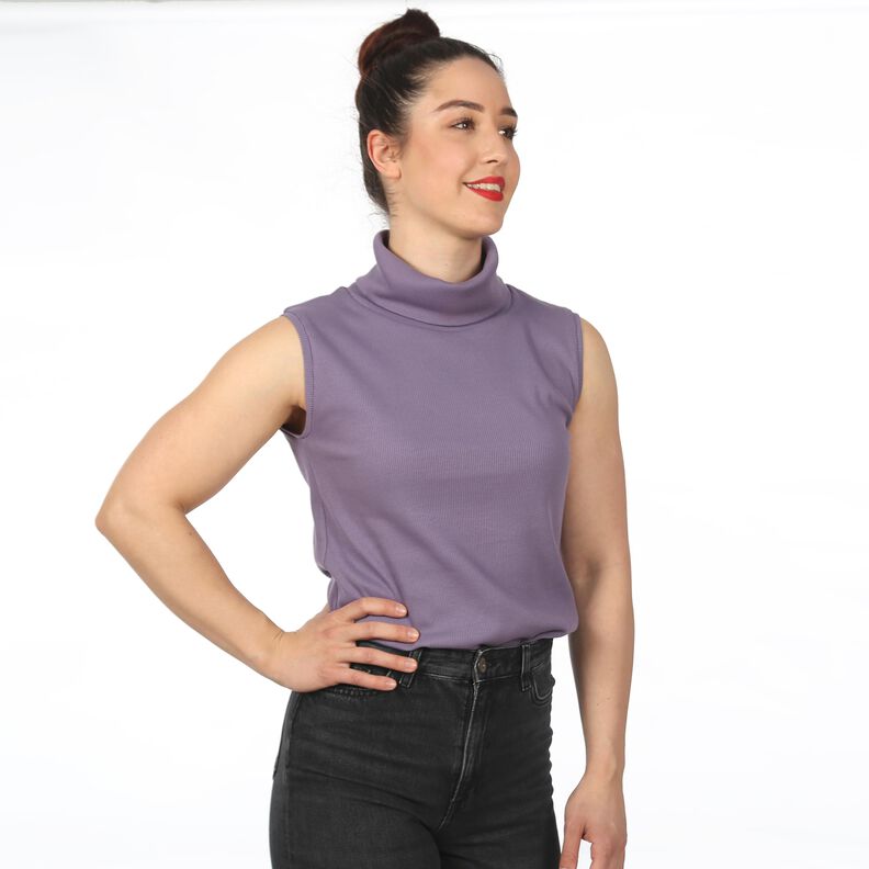 FRAU JENNY - Top mit Bündchen oder Rollkragen XS-XXL image number 4