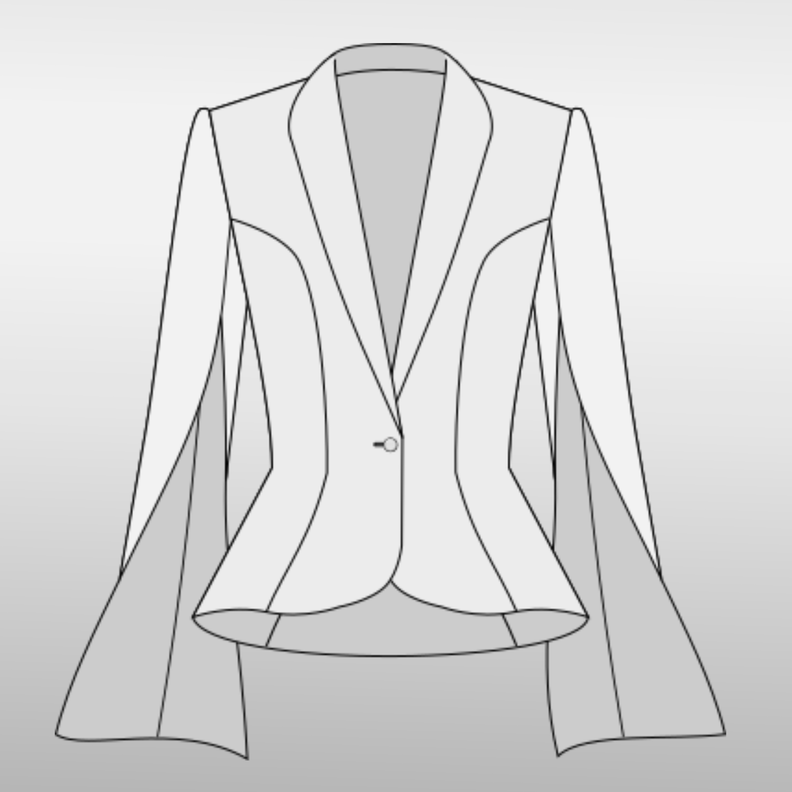 Meghan - Blazer 32-52 image number 3