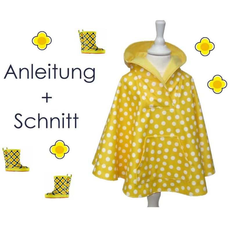 Schnitt Regencape Poncho 62-140 image number 1