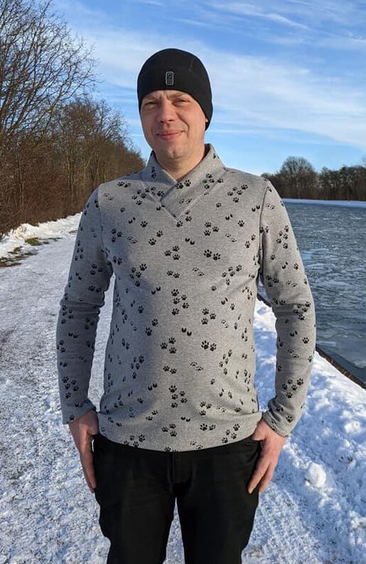 Herren Pullover (XS-5XL) COLOMBO Sweater Schnittmuster image number 9