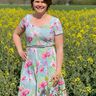 Vintage-Kleid Aurora mit Herzausschnitt thumbnail number 8