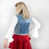 Jeansweste #Amanda Nähanleitung und Schnittmuster (XS-XL) thumbnail number 5