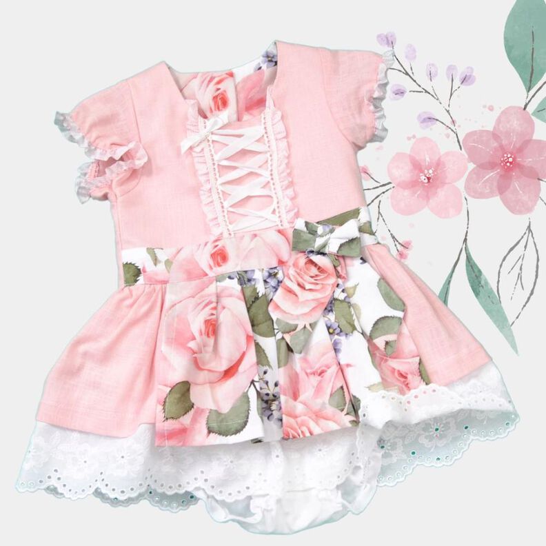 Schnittmuster Baby Dirndl Greta Gr. 56-104  image number 1