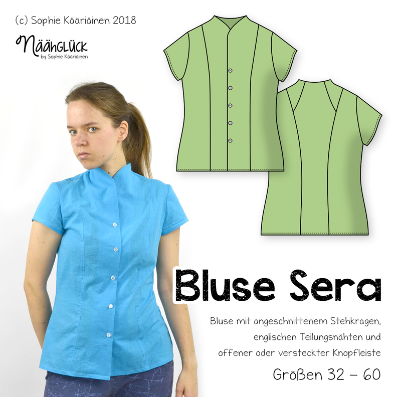 eBook Bluse Sera - Größe 32 - 60 image number 1