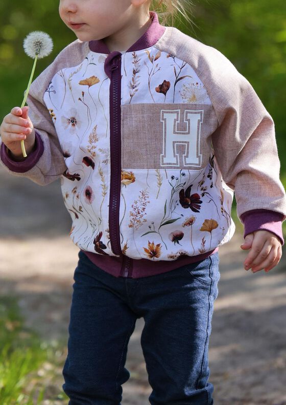 Collegejacke Helt mig Gr. 56-170, A0, Cord, Leinen, Canvas image number 5