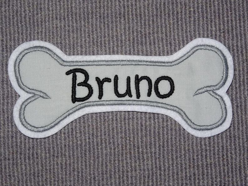 Knochen Stickdatei  in 10 Größen image number 2