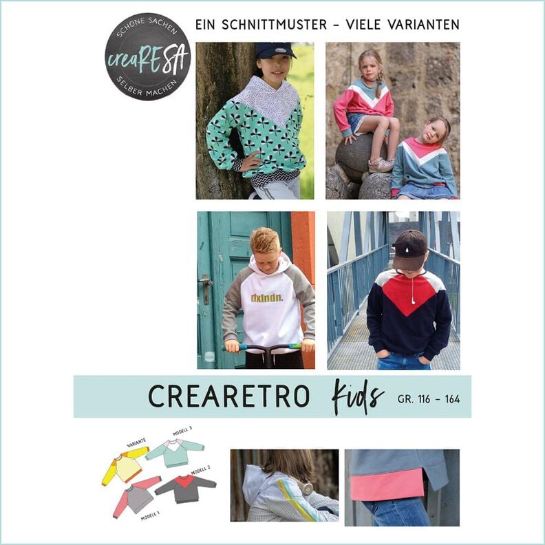 Kombipaket: Crearetro Hoodie + Crearetro Kids image number 8
