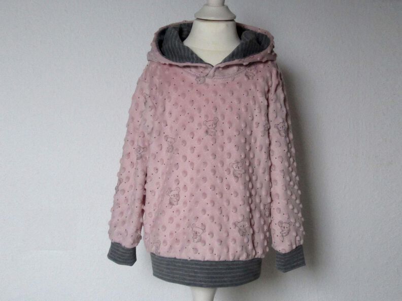 Schnitt + Nähanleitung Kapuzenpulli Hoody Gr.86-140 image number 3