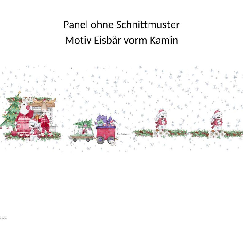 Schnittmuster Sweater Paula+Emil Gr. 80-140 + Motiv Eisbär  image number 4