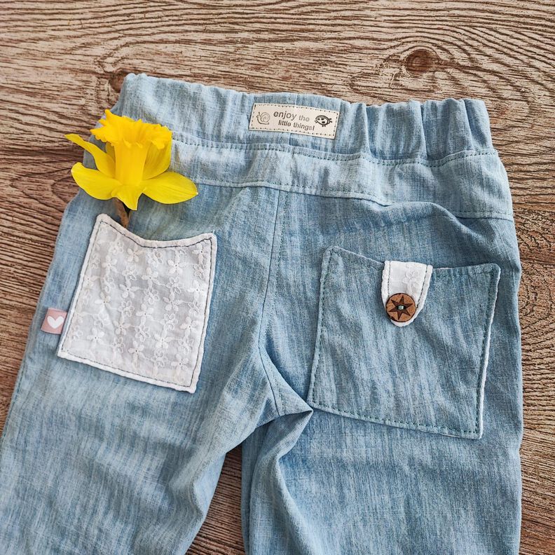 "Flip-Star-Big" ganzjährige Webwarehose 80-140 Windelfrei image number 7