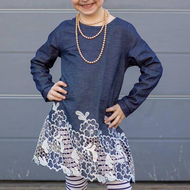Kleid/Bluse Teens - Schnittmuster Gr. 134-176 -deine AVA #57 image number 1